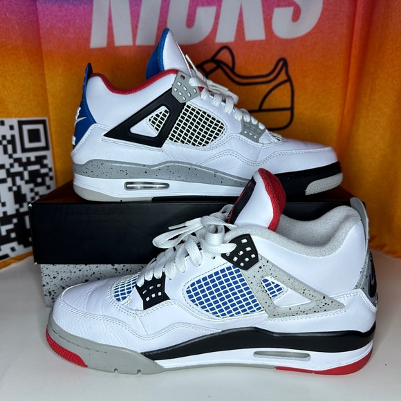 Jordan 4 Retro SE What the Size 9M Pre-loved - Picture 4 of 7